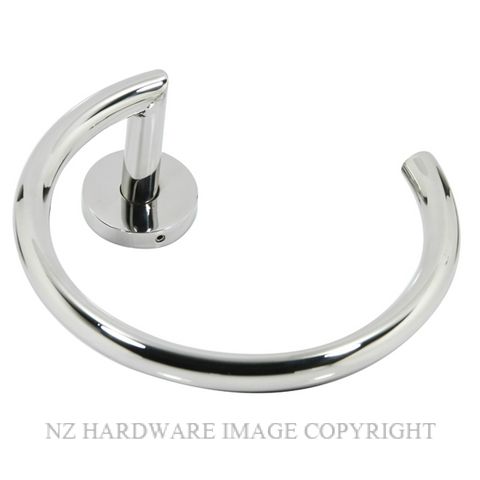 JAECO LISCIO TOWEL RING POLISHED STAINLESS STEEL