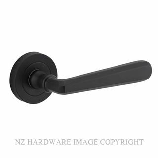 IVER 20803 COPENHAGEN LEVER ON ROSE MATT BLACK