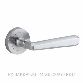 IVER 20805 COPENHAGEN LEVER ON ROSE BRUSHED CHROME