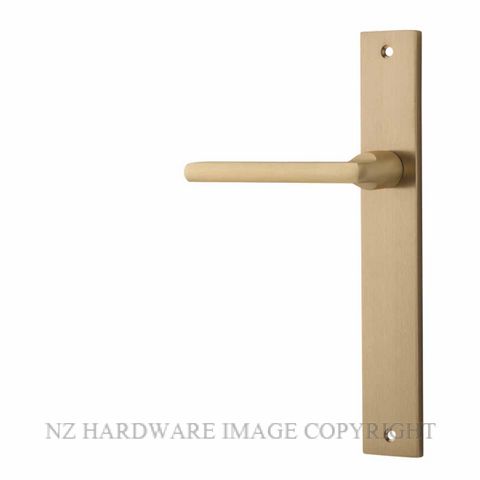 IVER 15702 BALTIMORE RECTANGULAR PLATE BRUSHED BRASS