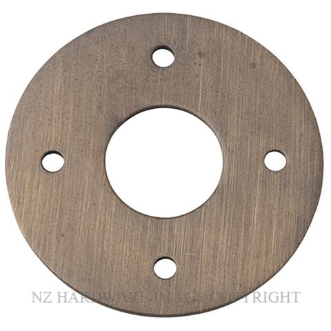 IVER 9371 SB ADAPTOR PLATE ROUND - SUIT 54MM HOLE SIGNATURE BRASS