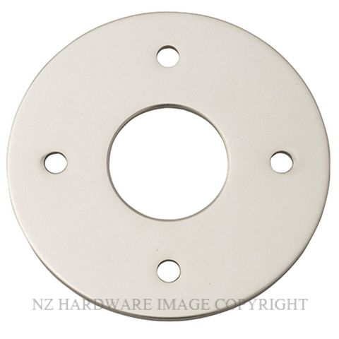 IVER 9379 SN ADAPTOR PLATE ROUND - SUIT 54MM HOLE SATIN NICKEL