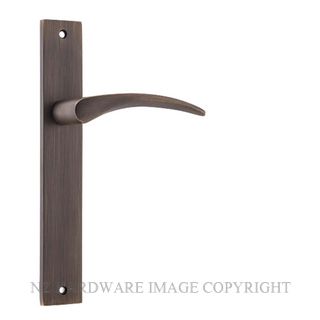 IVER 10704 OXFORD RECTANGULAR LATCH SIGNATURE BRASS