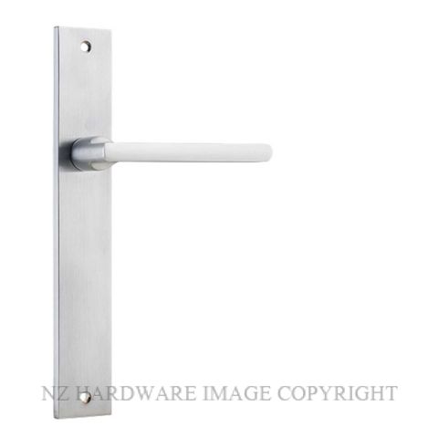 IVER 12202 BALTIMORE RECTANGULAR PLATE BRUSHED CHROME