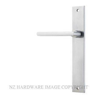 IVER 12202LH SC BALTIMORE RECTANGULAR LATCH FIXED HALF SET LH BRUSHED CHROME