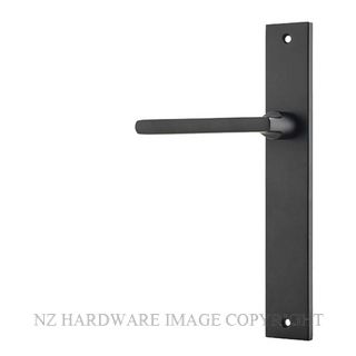 IVER 12702LH MB BALTIMORE RECTANGULAR LATCH FIXED HALF SET LH MATT BLACK