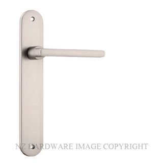 IVER 14726 BALTIMORE OVAL LATCH SATIN NICKEL