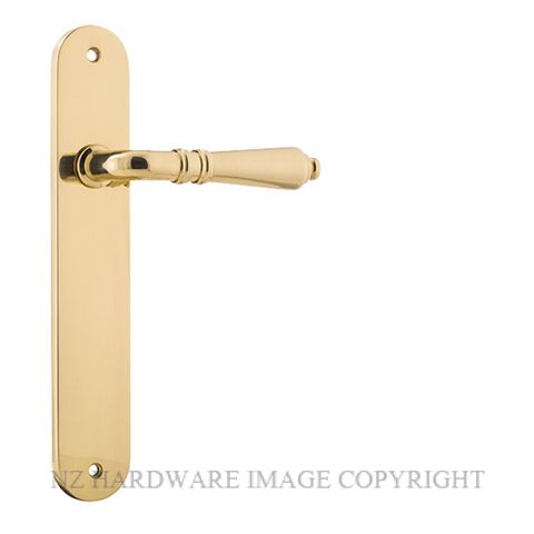 IVER 10224 SARLAT OVAL PLATE POLISHED BRASS