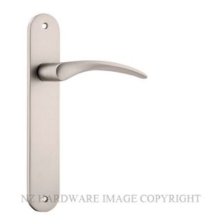 IVER 14728 OXFORD OVAL LATCH SATIN NICKEL