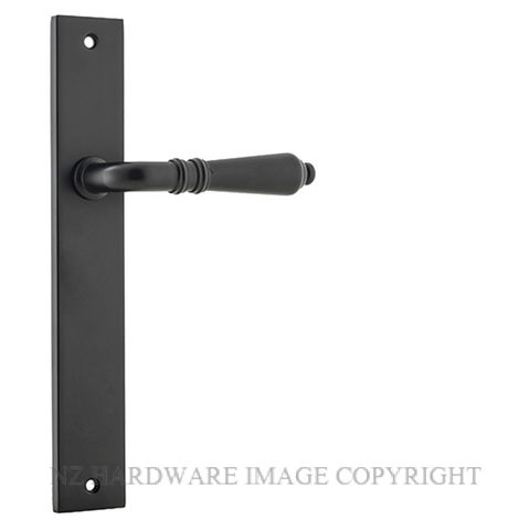 IVER 12700 SARLAT RECTANGULAR PLATE MATT BLACK