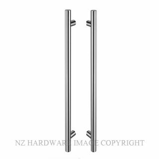 JNF IN.07.286.D.30 BACK TO BACK PULL HANDLE SATIN STAINLESS