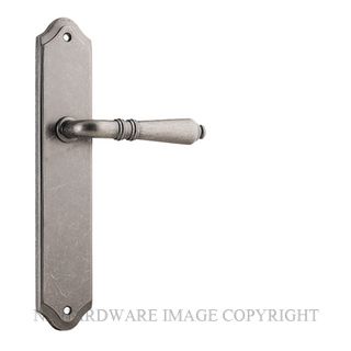 IVER 13712 DN SARLAT SHOULDERED LATCH DISTRESSED NICKEL