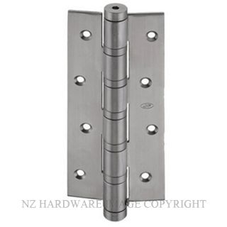 JNF IN05656 SINGLE ACTION SPRING HINGE 72x180x3MM SATIN STAINLESS