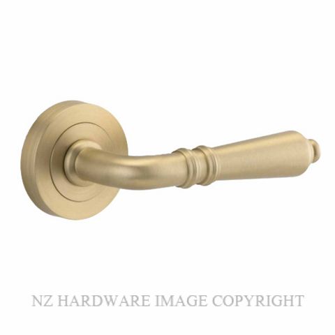 IVER 9199 SARLAT LEVER ON ROSE BRUSHED BRASS