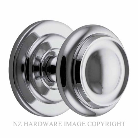 IVER 9404 SARLAT FIXED DOOR KNOB CHROME PLATE