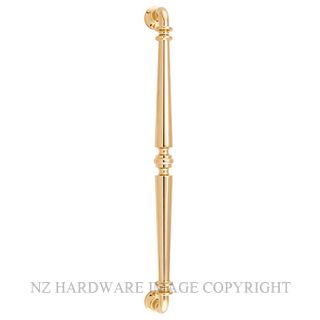 IVER 9380 SARLAT PULL HANDLE POLISHED BRASS 450MM