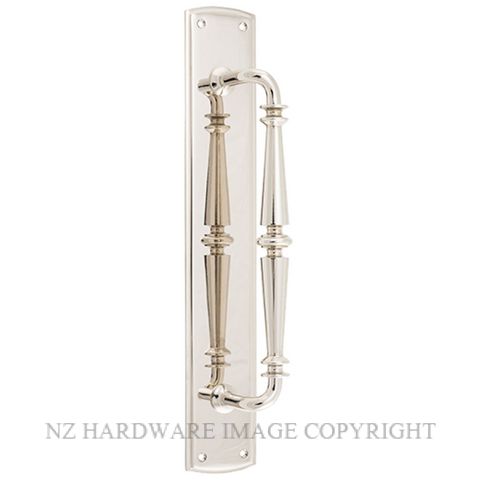 IVER 9348 SARLAT PULL HANDLE 380X65MM POLISHED NICKEL