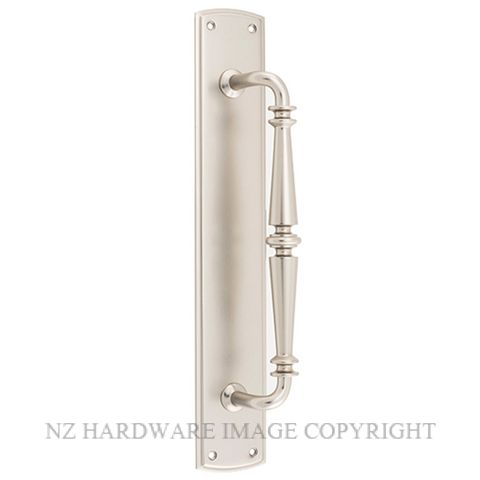 IVER 9349 SARLAT PULL HANDLE 380X65MM SATIN NICKEL