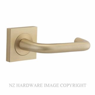 IVER 20366 OSLO LEVER ON SQUARE ROSE BRUSHED BRASS