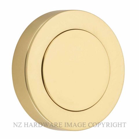 IVER 20280 PB BLANK FURNITURE ROSE POLISHED BRASS