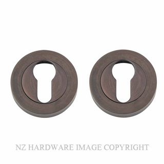 IVER 9301 SB EURO ESCUTCHEON 52MM SIGNATURE BRASS