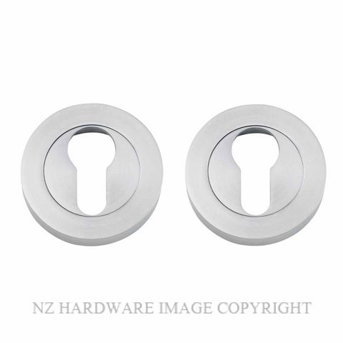 IVER 9305 SC EURO ESCUTCHEON 52MM BRUSHED CHROME