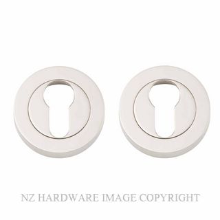 IVER 9308 PN EURO ESCUTCHEON 52MM POLISHED NICKEL