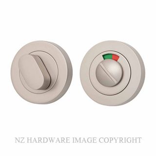 IVER 20079 SN ROUND INDICATING PRIVACY SET 52MM SATIN NICKEL