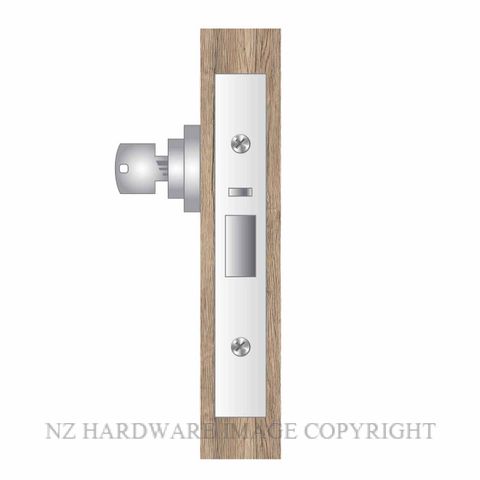 MILES NELSON MNC5001SC SINGLE KEY NIGHTLATCH 60MM SATIN STAINLESS