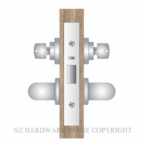 MILES NELSON MNC5202SC DOUBLE KEY EXTERIOR OR EXIT LOCK 60MM SATIN STAINLESS