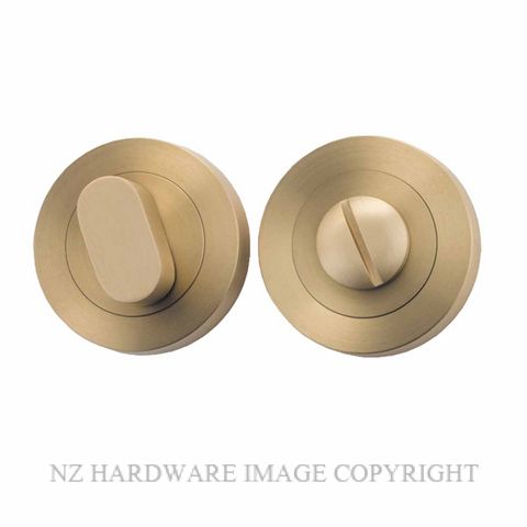 IVER 9361 BB PRIVACY TURN 52MM BRUSHED BRASS