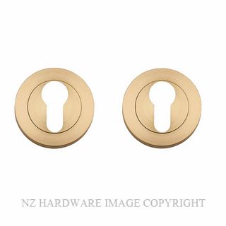 IVER 9360 BB EURO ESCUTCHEON 52MM BRUSHED BRASS