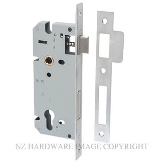 IVER 6058 - 6059 EURO CYLINDER LOCK BRUSHED CHROME