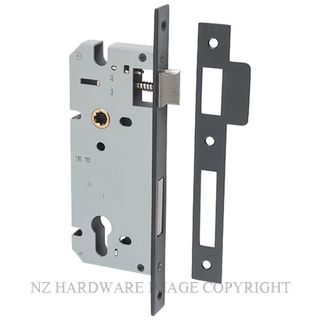 IVER 6066 - 6067 EURO CYLINDER LOCK MATT BLACK