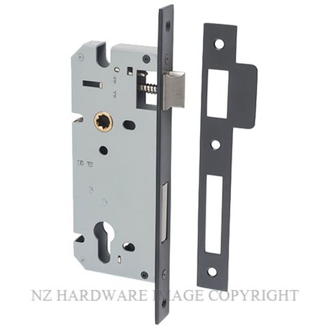 IVER 6066 - 6067 EURO CYLINDER LOCK MATT BLACK