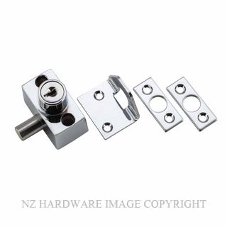 TRADCO 20304 SLIDING WINDOW LOCK CHROME PLATE