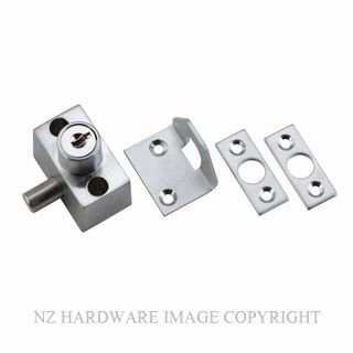 TRADCO 20305 SLIDING WINDOW LOCK SATIN CHROME