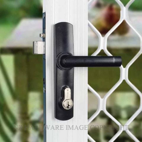 YALE MC608B SCREEN DOOR LOCK BLACK