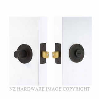 WINDSOR 8400 DRB NIDO TURN & RELEASE PRIVACY SET PLAIN DARK ROMAN BRASS