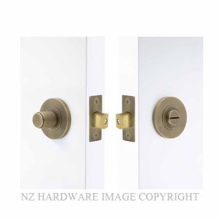 WINDSOR 8400 MSB NIDO TURN & RELEASE PRIVACY SET PLAIN ROMAN BRASS