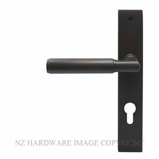 WINDSOR 8403 E85 DRB NIDO LUMINA PLAIN LEVER ON E85 PLATE SET DARK ROMAN BRASS