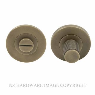 WINDSOR 8409 RB NIDO TURN & RELEASE ONLY DIAMOND KNURL ROMAN BRASS