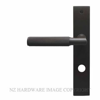 WINDSOR 8413 P85 DRB NIDO LUMINA DIAMOND KNURL LEVER ON PRIVACY PLATE SET DARK ROMAN BRASS