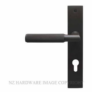 WINDSOR 8413 E85 DRB NIDO LUMINA DIAMOND KNURL LEVER ON E85 PLATE SET DARK ROMAN BRASS