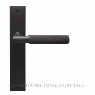 WINDSOR 8413LD DRB NIDO LUMINA DIAMOND KNURL LH DUMMY LEVER ON PLATE SET DARK ROMAN BRASS