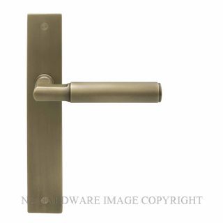 WINDSOR 8403LD RB NIDO LUMINA PLAIN LH DUMMY LEVER ON PLATE SET ROMAN BRASS