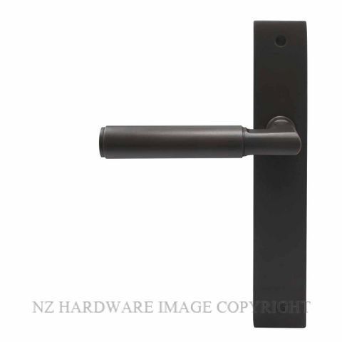 WINDSOR 8403 - 8475 DRB LUMINA PLAIN LEVER ON PLATE DARK ROMAN BRASS