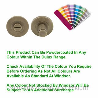 WINDSOR 8408 PC NIDO TURN & RELEASE ONLY POWDERCOAT