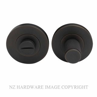 WINDSOR 8409 DRB NIDO TURN & RELEASE ONLY DIAMOND KNURL DARK ROMAN BRASS