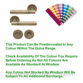 WINDSOR 8425 PC NIDO VERGE PLAIN PRIVACY SET POWDERCOAT